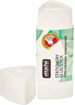 Клей-карандаш Attache Selection треугольный 15г