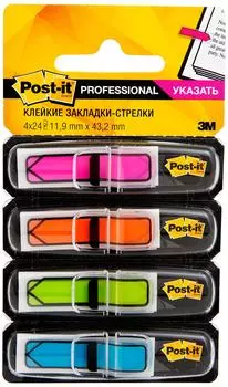 Клейкие закладки Post-it 4*24шт