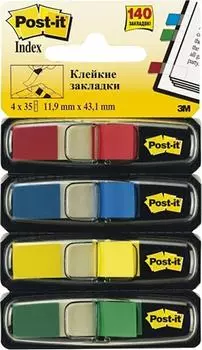 Клейкие закладки Post-it 4*35шт