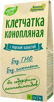 Клетчатка Компас Здоровья Конопляная с морской капустой 150г