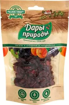 Клюква Дары природы сушеная 150г