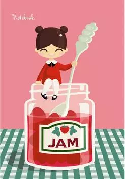 Книга для записей Unnikaland А6 110*145мм 48л