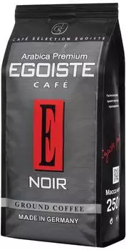 Кофе молотый Egoiste Noir 250г - Vprok.ru Перекрёсток