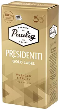 Кофе молотый Paulig Presidentti Gold Label 250г