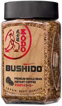 Кофе молотый в растворимом Bushido Kodo 95гс доставкой!