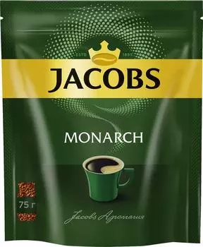 Кофе растворимый Jacobs Monarch 75г