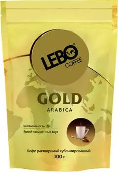 Кофе растворимый Lebo Gold 100г