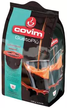 Кофе в капсулах Covim Gusto Granbar 16шт