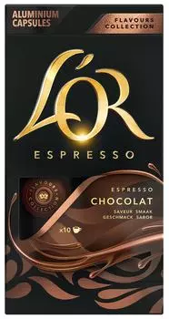 Кофе в капсулах Lor Espresso Chocolate 10штс доставкой!