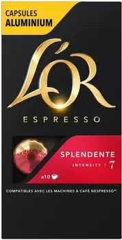Кофе в капсулах Lor Espresso Splendente 10штс доставкой!