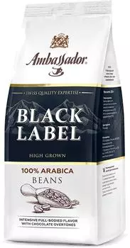 Кофе в зернах Ambassador Black Label 200гс доставкой!
