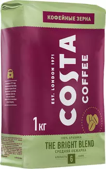 Кофе в зернах Costa Bright Blend 1кг