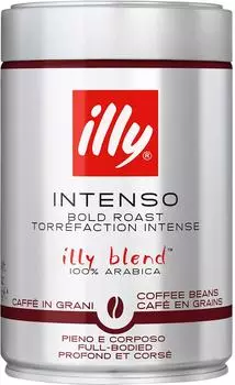 Кофе в зернах Illy темная обжарка 250г