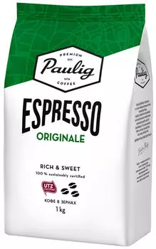 Кофе в зернах Paulig Espresso Supremo 1кг