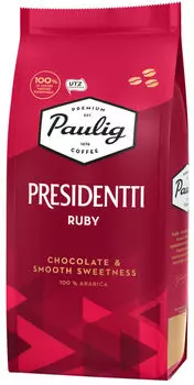 Кофе в зернах Paulig Presidentti Ruby 250г