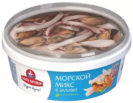 Коктейль из морепродуктов Санта Бремор в заливке 300г