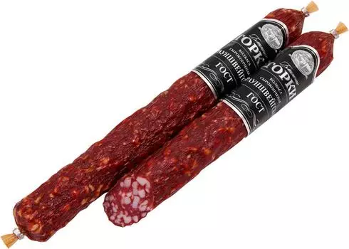 Колбаса Ближние горки Брауншвейгская сырокопченая 0.4-0.7кг