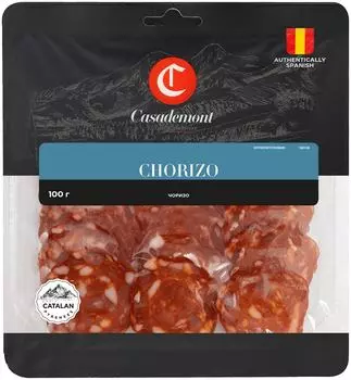 Колбаса Casademont Чоризо сыровяленая 100г