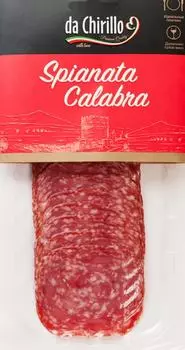 Колбаса Da Chirillo Спьяната Калабра сыровяленая полусухая 90г