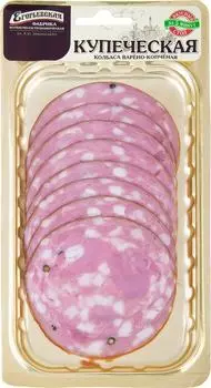 Колбаса Егорьевская Купеческая варено-копченая 100г