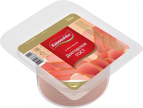 Колбаса Кампомос Докторская вареная 300г