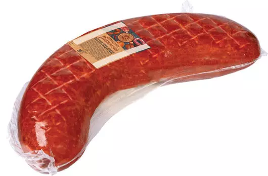 Колбаса Литовский Сервелат варено-копченый 0.7-0.9кг