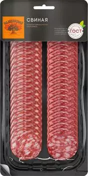 Колбаса Малаховский Свиная сырокопченая 100г