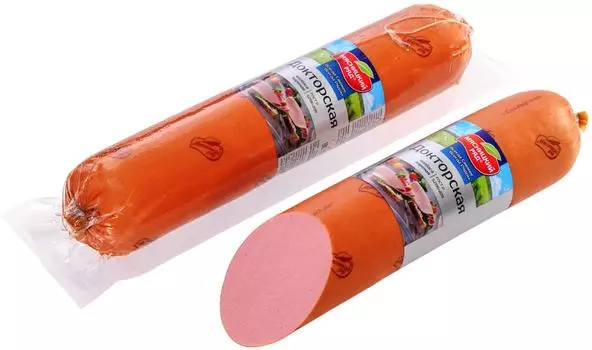 Колбаса Мясницкий Ряд Докторская вареная 0.4-0.7кг