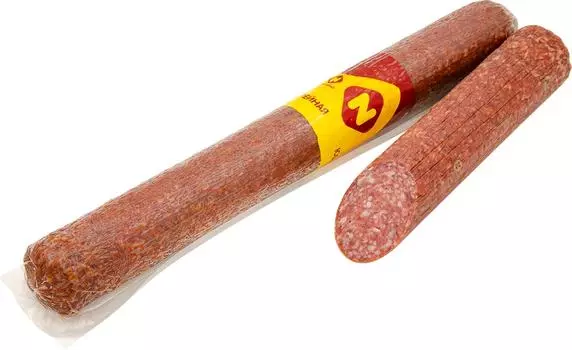 Колбаса Останкино Юбилейная сырокопченая 0.4-0.7кг