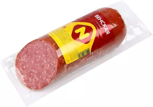 Колбаса Останкино Венская салями полукопченая 420г