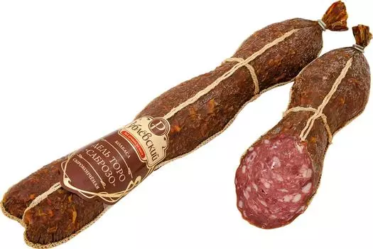 Колбаса Рублевский Дель Торо Саброзо сырокопченая 0.2-0.4кг