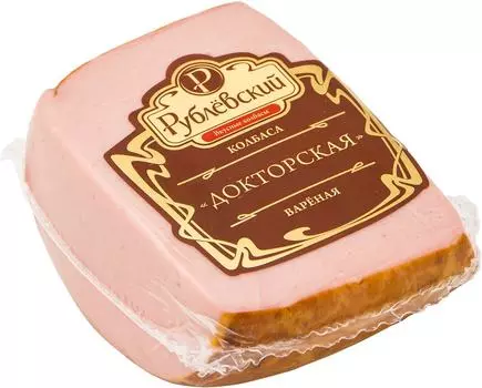 Колбаса Рублевский Докторская вареная 0.3-0.7 кг