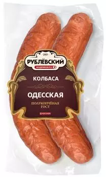 Колбаса Рублевский Одесская полукопченая 350г