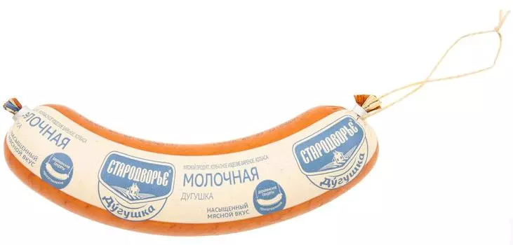 Колбаса Стародворье Молочная Дугушка вареная 400г