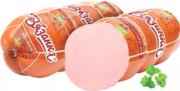 Колбаса Стародворские колбасы Вязанка Классическая вареная 0.4-0.7кг