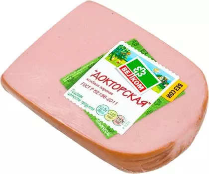 Колбаса Велком Докторская вареная 500г. Закажите онлайн!