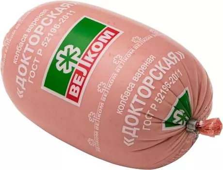 Колбаса Велком Докторская вареная 500г. Закажите онлайн!