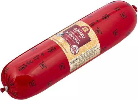 Колбаса Золото Дэмки Молочная вареная