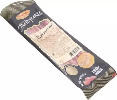 Колбаски Микоян Пивчики Баварские сырокопченые 95г