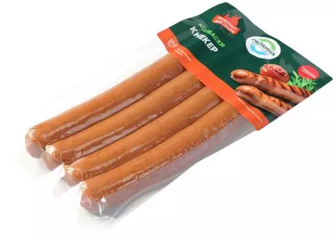 Колбаски Окраина Кнекер 340г - Vprok.ru Перекрёсток