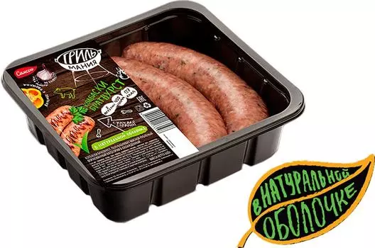 Колбаски свиные Самсон Братвурст 400г