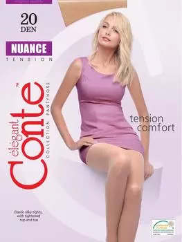 Колготки Conte Elegant Nuance 20 Nero Размер 6