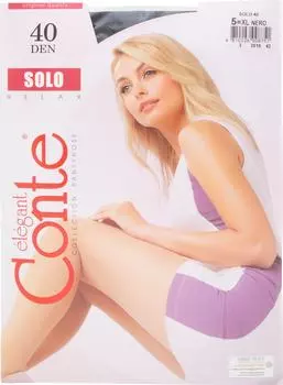 Колготки Conte Elegant Solo 40 Nero Размер 5