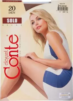 Колготки Conte Elegant Solo bronze 20den р2