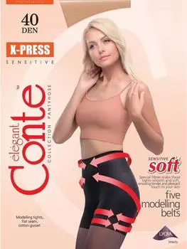 Колготки Conte Elegant X-Press 40 Natural Размер 3