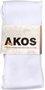 Колготки детские Akos белый р.110-116