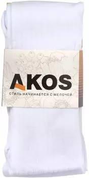 Колготки детские Akos белый р.122-128