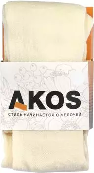 Колготки детские Akos бежевый р.110-116