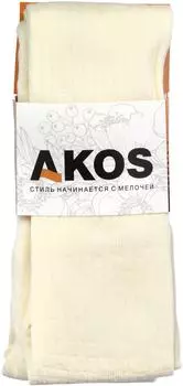 Колготки детские Akos бежевый р.134-140