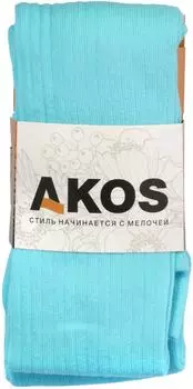 Колготки детские Akos бирюзовый р.98-104